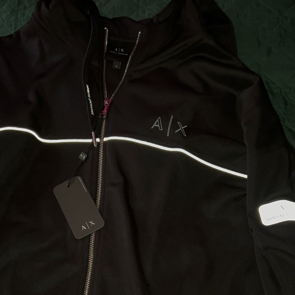 Armani exchange men’s sweater zip up